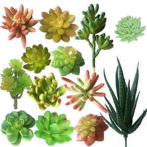 13 unids Artificial flores <span class=keywords><strong>suculentas</strong></span> <span class=keywords><strong>a</strong></span> granel para DIY boda jardín fiesta de oficina comercial o casa Decoración - Product Image 1