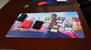 Tapis de jeu standard personnalisé 14x24 pouces NOUVEAU tapis de jeu chauffant <span class=keywords><strong>Magic</strong></span> MTG Yugioh en stock - Product Image 3