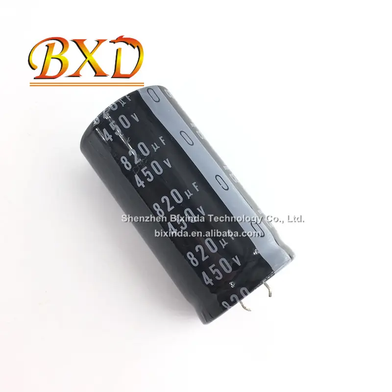 Оригинальный Новый звуковой конденсатор 450V820UF 30*60 Алюминиевые Электролитические Конденсаторы 820 мкФ 450V