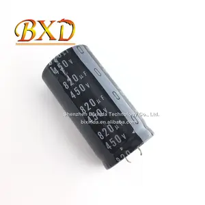 Original nuevo cuerno condensador 450V820UF 30*60 condensadores electrolíticos de aluminio 820UF 450V