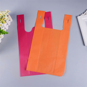 Envío rápido nuevo venir camiseta de calidad superior bolsas de compras no tejido proveedor en China - Product Image 5