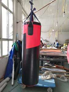 Cuero <span class=keywords><strong>de</strong></span> la PU <span class=keywords><strong>de</strong></span> <span class=keywords><strong>boxeo</strong></span> muay tailandés <span class=keywords><strong>bolsa</strong></span> para venta - Product Image 4