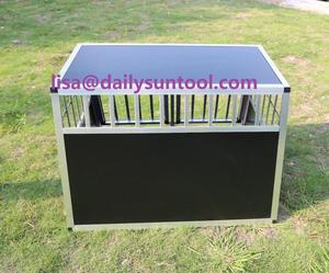 Köpek taşıma kutusu alüminyum taşıma arabası kafes taşıyıcı ZX979B2 - Product Image 4