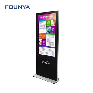 55 pouces tout dans <span class=keywords><strong>un</strong></span> écran de publicité d'affichage à cristaux liquides Digital de contact de kiosque des achats <span class=keywords><strong>IR</strong></span> - Product Image 3