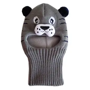 กีฬากลางแจ้ง Warm ฤดูหนาวขนแกะ <span class=keywords><strong>Balaclava</strong></span> สำหรับเด็ก kint หน้ากากสกี - Product Image 1