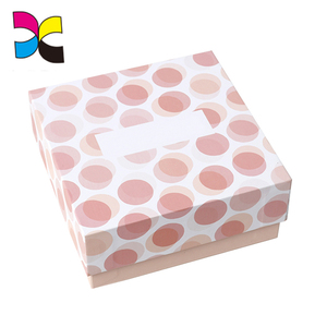 Coloré impression rose couleur en carton personnalisé taille belle gify boîte avec d'autres morceaux de papier - Product Image 6