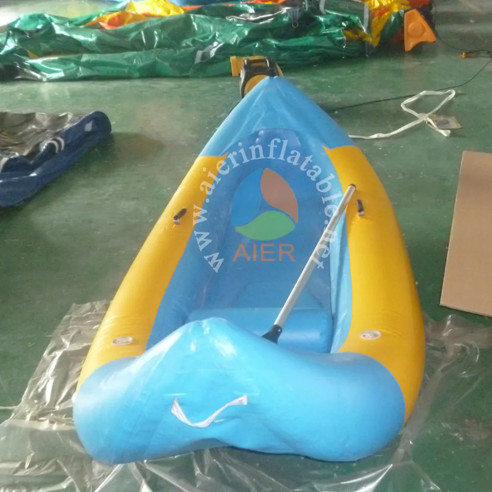 Aier inflatable small boat water game banana boat for sale