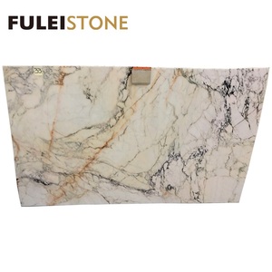 Chất Lượng cao Tự Nhiên Được Đánh Bóng Trắng Italy Paonazzetto Tấm Đá Cẩm Thạch - Product Image 1