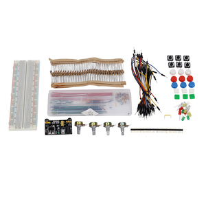 Okystar OEM/ODM Componenti di <span class=keywords><strong>Elettronica</strong></span> Starter Kit di Base con Breadboard Cavo Cavo Condensatore Resistenza LED <span class=keywords><strong>Potenziometro</strong></span> - Product Image 3