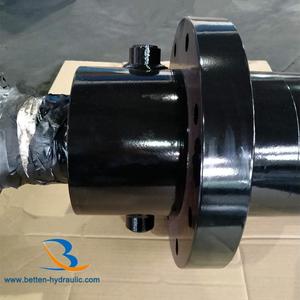 Cilindro hidráulico montado en brida frontal <span class=keywords><strong>de</strong></span> doble efecto con rótula - Product Image 3