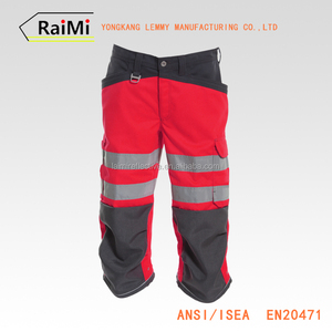Sécurité De Construction De Protection Salut Vis Vêtements De Travail Pantalon salut viz pantalon pour hommes - Product Image 3