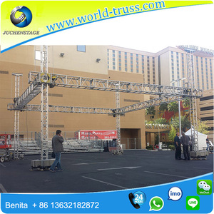 Personalizado concierto etapa aluminio perno <span class=keywords><strong>DJ</strong></span> truss / Mini iluminación truss / etapa truss <span class=keywords><strong>para</strong></span> eventos al aire libre - Product Image 2