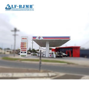 Lichtgewicht Stalen Structuur Tankstation Luifel Kosten - Product Image 4
