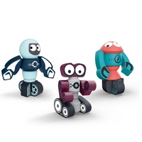 En çok satan çocuklar öğrenme eğitim diy oyuncak manyetik robot gezegen keşif ekibi oyuncak