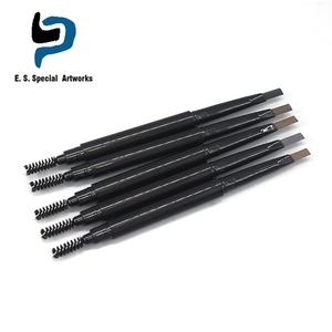 Personnalisé automatique naturel organique <span class=keywords><strong>double</strong></span> ended brow pen crayon à sourcils - Product Image 1