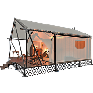 Tenda Safari <span class=keywords><strong>di</strong></span> <span class=keywords><strong>Lusso</strong></span> per <span class=keywords><strong>Glamping</strong></span> e Campeggio, Fornitore Professionale Wolong - Product Image 1