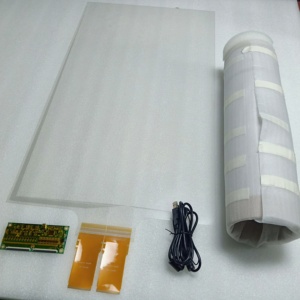 Venta caliente Película multitáctil transparente 20 puntos 65 pulgadas Mejor precio Promoción - Product Image 1