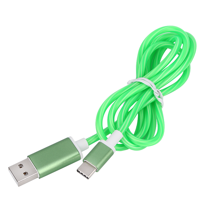 Цвет индивидуальные высокое качество ПВХ дешевые Usb Тип c зарядное устройство данных