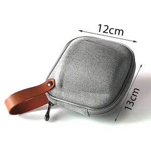 Customized Portable Simple Travel Tea Set EVA Case With 1 Pcs Cups Travel Tea Set For Outdoor Gray Color