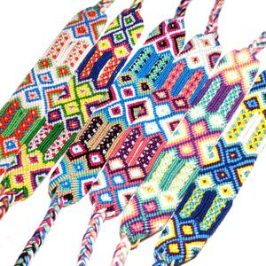 Bracelet de <span class=keywords><strong>tennis</strong></span> arc-en-ciel fait à la main pour femme, Style bohème, Offre Spéciale - Product Image 1