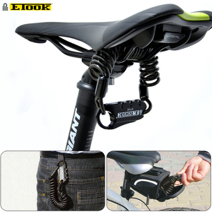 ETOOK <span class=keywords><strong>Mini</strong></span> <span class=keywords><strong>Cable</strong></span> de resorte casco <span class=keywords><strong>Cable</strong></span> cerradura de bloqueo - Product Image 5
