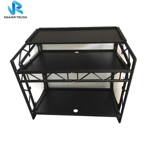 Tavolo da DJ Portatile Pieghevole in Alluminio, <span class=keywords><strong>Bancone</strong></span> <span class=keywords><strong>Bar</strong></span> - Product Image 5
