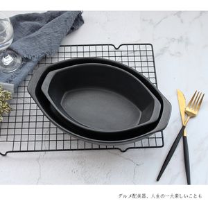 Fabricants de haute qualité en céramique de style chinois cuit pan pas cher prix noir porcelaine micro-ondes plaque - Product Image 1