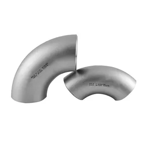 Condibe stainless steel 90 degree curved tube elbow