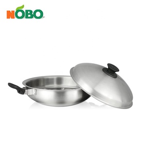 Sartén para Paella <span class=keywords><strong>de</strong></span> Acero Inoxidable 304, Precio <span class=keywords><strong>de</strong></span> Fábrica, para <span class=keywords><strong>Cocina</strong></span> China, Vaporera, <span class=keywords><strong>Wok</strong></span> para Saltear - Product Image 6