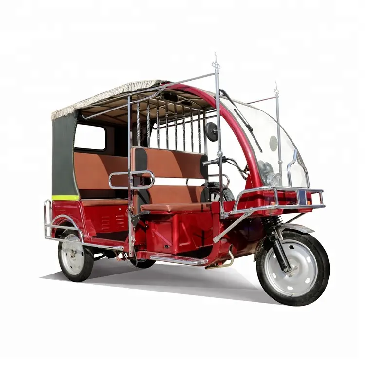 1000W Mini Open Bus Elektro Dreirad Passagier 3 Rad Auto Tuk Tuk Taxi Dreirad