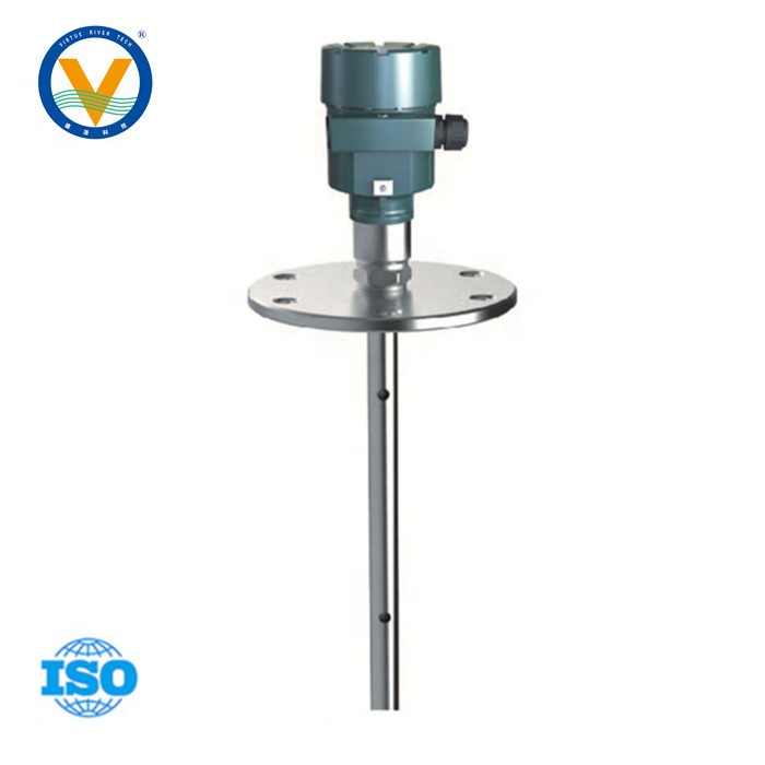 Transmissor de nível coaxial, onda guiada para nível de combustível