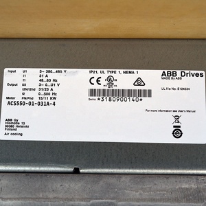 Bộ Chuyển Đổi Biến Tần ABB ACS550 ACS550-01-031A-4 15KW 11KW, Bộ Biến Tần VFD Drive IP21 IP54 B055, Ổ Đĩa Điện Áp Xoay Chiều - Product Image 5