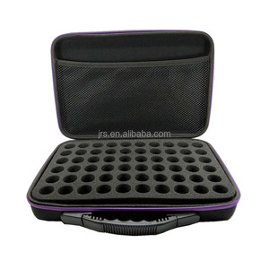 Borsa Portatile per Oli Essenziali in EVA Rigida da 15ml e 60 Flaconi, Impermeabile in Nylon con Funzionalità Pratiche - Product Image 1