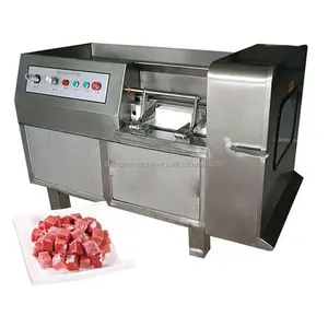 Taze Dondurulmuş et küp kesme makinesi sığır eti küp kesici tavuk dicer makinesi üreticisi