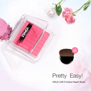Venta al por mayor maquillaje impermeable cara compacto de <span class=keywords><strong>Color</strong></span> melocotón en polvo cara se sonroja - Product Image 5