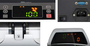 Eléctrico inteligente Bill contador de la máquina de conteo de dinero falso revisando máquina - Product Image 5