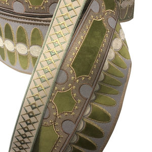 Tela de Encaje Bordada de Poliéster de Alta Calidad JBL, Adorno de Tela de Encaje <span class=keywords><strong>para</strong></span> Cortinas - Product Image 2