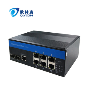 6 POE Puerto 2 fibra SFP puerto de consola fibra óptica al aire libre Red - Product Image 1