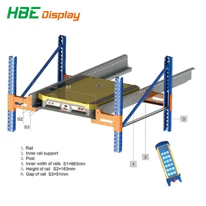 Automated Warehouse Mezzanine Rack Solution Pallet Conveyor Stacking Systems