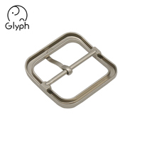 Logo personnalisé de haute qualité poire Nickel or carré boucle de manteau en métal, boucle de ceinture, boucle de chaussure boucle de vêtement pour sacs