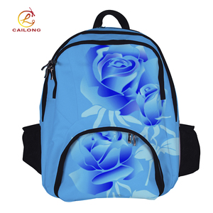 Barato 600D poliéster perro personalizado impreso cómodo hombro mochila escolar - Product Image 5