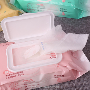 <span class=keywords><strong>Papier</strong></span> de soie humide jetable de 80 feuilles Lingettes humides pour le nettoyage des soins de la peau des bébés Lingettes nettoyantes jetables pour les <span class=keywords><strong>mains</strong></span> - Product Image 3