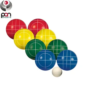 Bộ Bóng Golf Mini Bocce Ball 2022 Trò Chơi Đội Bóng Phổ Biến Với Kích Thước 90Mm 100Mm 107Mm