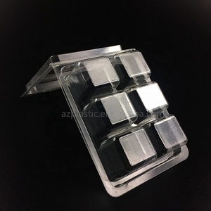 Custom PVC PET Plastic Clamshell Blister Packaging 6 Cavity Wax Melts <strong>Clam</strong> <strong>Shell</strong> for Candles - Product Image 6