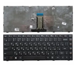 Распродажа клавиатуры для ноутбука Lenovo Ideapad Flex 14 Арабская черная серая рамка