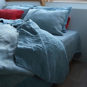 Set di Biancheria da <span class=keywords><strong>Letto</strong></span> 100% Lino Naturale Lavato a Pietra con Copripiumino e <span class=keywords><strong>Lenzuola</strong></span> con Angoli - Product Image 4