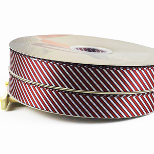 En gros personnalisé double côtés polyester satin <span class=keywords><strong>ruban</strong></span>, 1 pouce 25mm sergé motif imprimé <span class=keywords><strong>ruban</strong></span> <span class=keywords><strong>de</strong></span> satin - Product Image 5