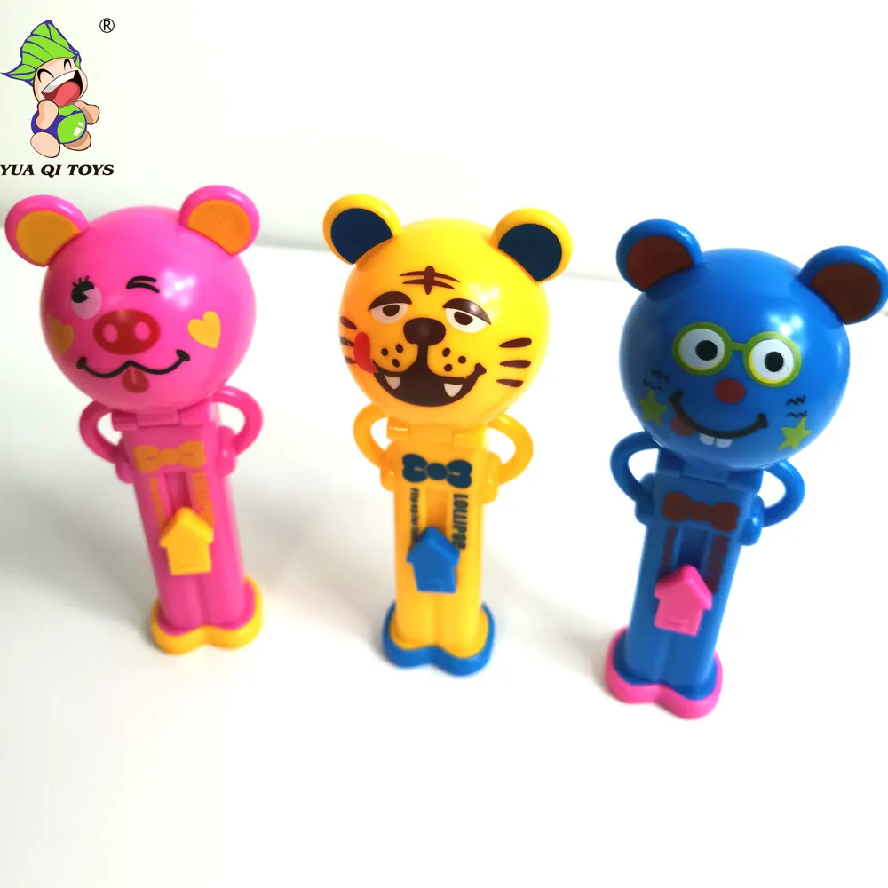 Hewan Bentuk Lollipop Permen Manis Mainan Tanpa Lolliopo Permen Manis Mainan untuk Anak-anak