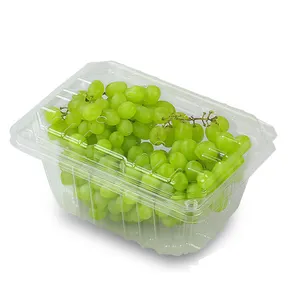 超市定制一次性泡罩塑料蛤壳水果包装盒托盘新鲜食品包装容器