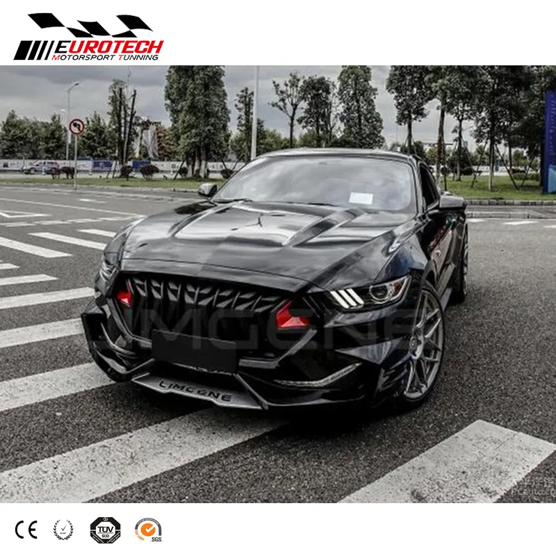 Nieuwe Stijlvolle Voorbumper Limgene Stijl Voor Mustang 2016 Frp Perfecte Montage